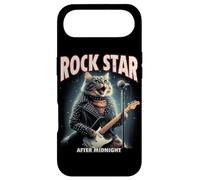 Funny Cat Guitare électrique Rock Star Cat Coque pour iPhone Air