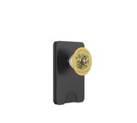 Funny Cat Lemon Pun Tabby Citrus Humour PopSockets PopWallet pour MagSafe