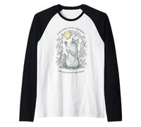 Funny Cat Lemon Pun Vintage Botanical Citation Humour Manche Raglan