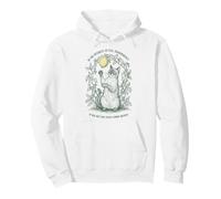 Funny Cat Lemon Pun Vintage Botanical Citation Humour Sweat à Capuche