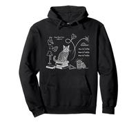 Funny Cat Math Physics Equations Science Humor Sweat à Capuche