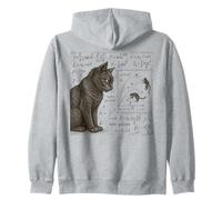 Funny Cat Math Physics Equations Science Humor Sweat à Capuche