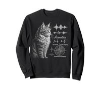 Funny Cat Math Physics Equations Science Humor Sweatshirt