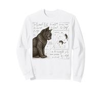 Funny Cat Math Physics Equations Science Humor Sweatshirt