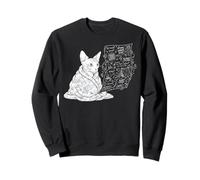 Funny Cat Math Physics Equations Science Humor Sweatshirt