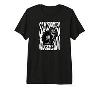 Funny Cat Owner 3AM Zoomies Judge Me Now Retro T-Shirt Haut de Gamme