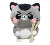 Joytoy - Funny Cats 24181 - Chat Amusant avec Baguettes - Peluche de 25 cm