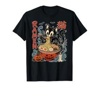 Funny Cat Ramen Graphic Japanese Kawaii Anime Lovers Otaku T-Shirt