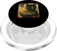Funny Cat Ramen Graphic Japanese Kawaii Manga Anime PopSockets PopGrip pour MagSafe