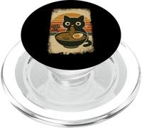 Funny Cat Ramen Graphic Japanese Kawaii Manga Anime PopSockets PopGrip pour MagSafe