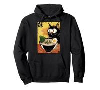 Funny Cat Ramen Graphic Japanese Kawaii Manga Anime Sweat à Capuche