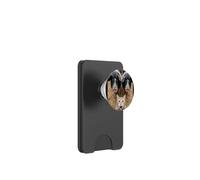 Funny Cat Selfie with Pigs Design - Cute Animal Pig Lovers PopSockets PopWallet pour MagSafe