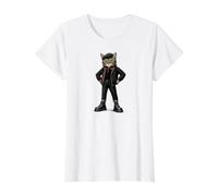Funny Cat, Ska-Reggae, Musique Rock, Ska-Punk, Ska-Rockabilly T-Shirt Graphique avec Valeur