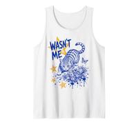 Funny Cat Wasn't Me Guilty Kitten Humor Cat Lover Owner Débardeur