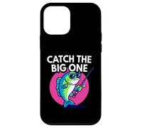 Funny Catch The Big One Fishing Fish Coque pour iPhone 12 Mini