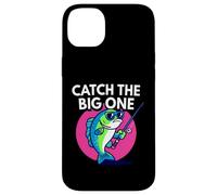 Funny Catch The Big One Fishing Fish Coque pour iPhone 14 Plus