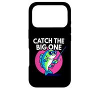 Funny Catch The Big One Fishing Fish Coque pour iPhone 17 Pro