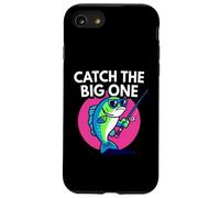 Funny Catch The Big One Fishing Fish Coque pour iPhone SE (2020) / 7/8