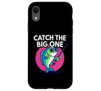 Funny Catch The Big One Fishing Fish Coque pour iPhone XR