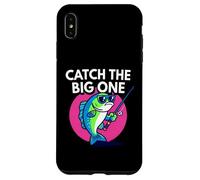 Funny Catch The Big One Fishing Fish Coque pour iPhone XS Max