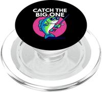 Funny Catch The Big One Fishing Fish PopSockets PopGrip pour MagSafe