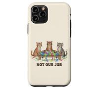Funny Cats Chaos, ce n'est Pas Notre métier d'amoureux des Chats Coque pour iPhone 11 Pro
