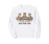 Funny Cats Chaos, ce n'est Pas Notre métier d'amoureux des Chats Sweatshirt