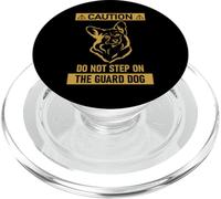 Funny Caution Sign Pembroke Welsh Corgi Dog Lover PopSockets PopGrip pour MagSafe