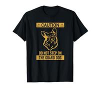 Funny Caution Sign Pembroke Welsh Corgi Dog Lover T-Shirt