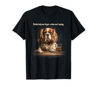Funny Cavalier King Charles Spaniel Dad Dog pour Hommes et Femmes T-Shirt
