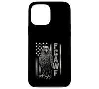 Funny Caw Crow Meme Black Bird Citation Humour Drapeau USA Coque pour iPhone 13 Pro Max