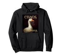 Funny Chaos Coordinator Goose Royal Portrait Baroque Paint Sweat à Capuche