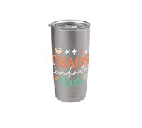 Funny Chaos Coordinator, joli design pour les amoureux du café Gobelet isotherme en acier inoxydable double paroi