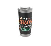 Funny Chaos Coordinator, joli design pour les amoureux du café Gobelet isotherme en acier inoxydable double paroi