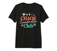 Funny Chaos Coordinator, Joli Design pour Les Amoureux du café T-Shirt Haut de Gamme