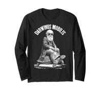 Funny Charles Darwin Tortue Darwinus Mobilis Evolution Manche Longue