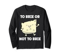 Funny Cheese France Food Quote to Brie ot Not to Brie Manche Longue