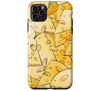 Funny Cheese Pattern for Food Lovers and Cheese Addicts Coque pour iPhone 11 Pro Max
