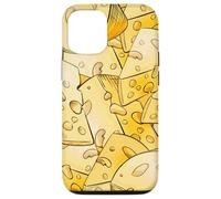 Funny Cheese Pattern for Food Lovers and Cheese Addicts Coque pour iPhone 12/12 Pro