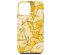 Funny Cheese Pattern for Food Lovers and Cheese Addicts Coque pour iPhone 12 Pro Max