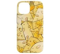 Funny Cheese Pattern for Food Lovers and Cheese Addicts Coque pour iPhone 14