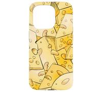 Funny Cheese Pattern for Food Lovers and Cheese Addicts Coque pour iPhone 15 Pro