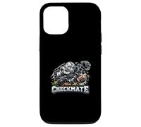 Funny Chess American Football Checkmate Pawn vs King Coque pour iPhone 12/12 Pro
