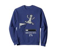 Funny Chess I Sac'd My Queen Meme Success Rate 2% Sweatshirt