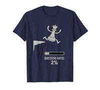Funny Chess I Sac'd My Queen Meme Success Rate 2% T-Shirt
