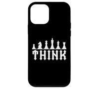 Funny Chess Pieces Chess Lover & Player Gifts Think Coque pour iPhone 12 Mini