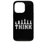 Funny Chess Pieces Chess Lover & Player Gifts Think Coque pour iPhone 13 Pro