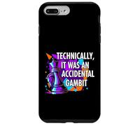 Funny Chess Player Accidental Gambit Blunder Quote Coque pour iPhone 7 Plus/8 Plus
