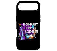 Funny Chess Player Accidental Gambit Blunder Quote Coque pour iPhone Air