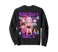 Funny Chibi Kpop Girl It's My 6th Birthday Sweatshirt